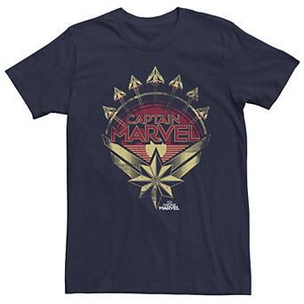Men's Captain Marvel Plane Model Tee