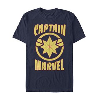 Men's Captain Marvel Star Tee