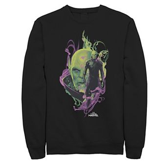 Men's Captain Marvel In Smoke Sweatshirt