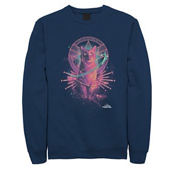 Men's Captain Marvel Cat Goose Sweatshirt