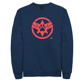 Men's Captain Marvel Paw Sweatshirt