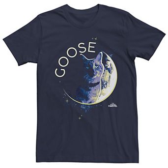 Men's Captain Marvel Goose Moon Tee