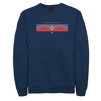 Men's Captain Marvel Get the Message Sweatshirt