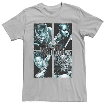 Men's Black Panther Characters Tee