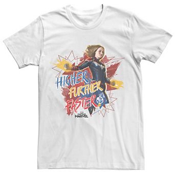Men's Captain Marvel Fighter Tee