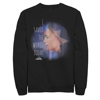 Men's Captain Marvel Saved the World Sweatshirt