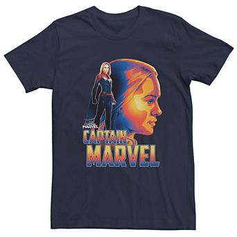 Men's Captain Marvel Profile Tee