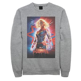 Men's Captain Marvel Poster Sweatshirt