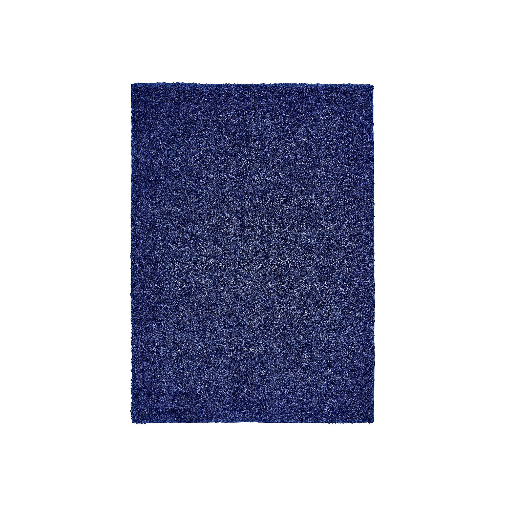 The Big One® Solid Shag Rug, Blue Solid