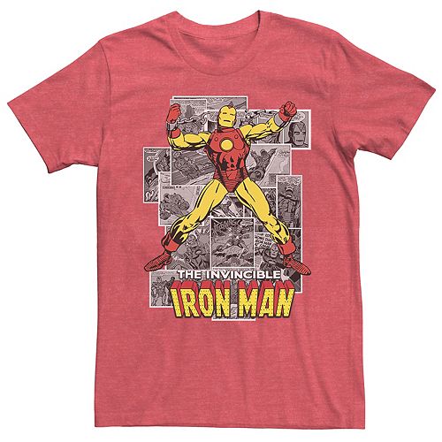 Men's Iron Man Comic Tee