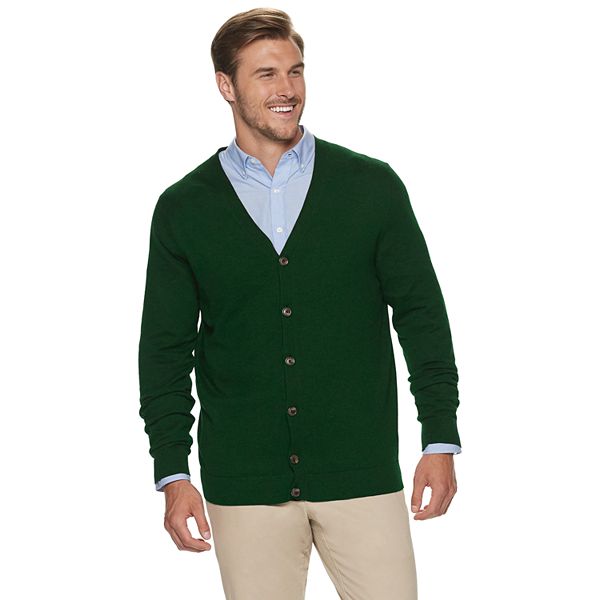 Big & Tall Croft & Barrow® Cardigan Sweater