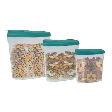 Farberware 3-pc Cereal Containers with Pour Lids