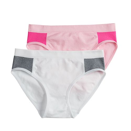 Girls 616 Maidenform 2pack Sport Hipster Panties