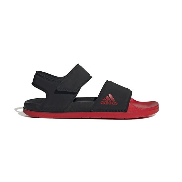 Adidas adilette women's strappy sandals discount