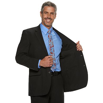 Men's Croft & Barrow® Classic-Fit Flat Front Stretch Suit