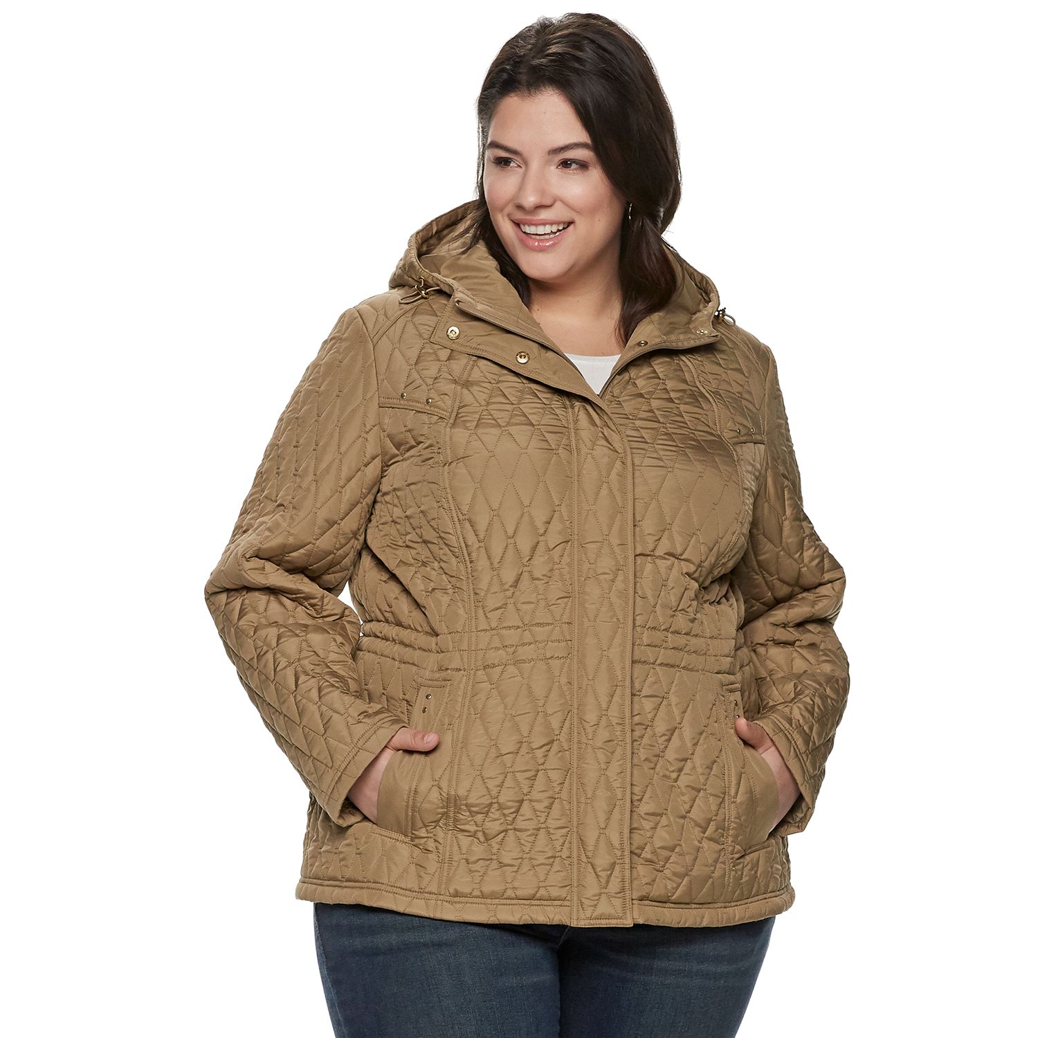 anorak jacket women's plus size