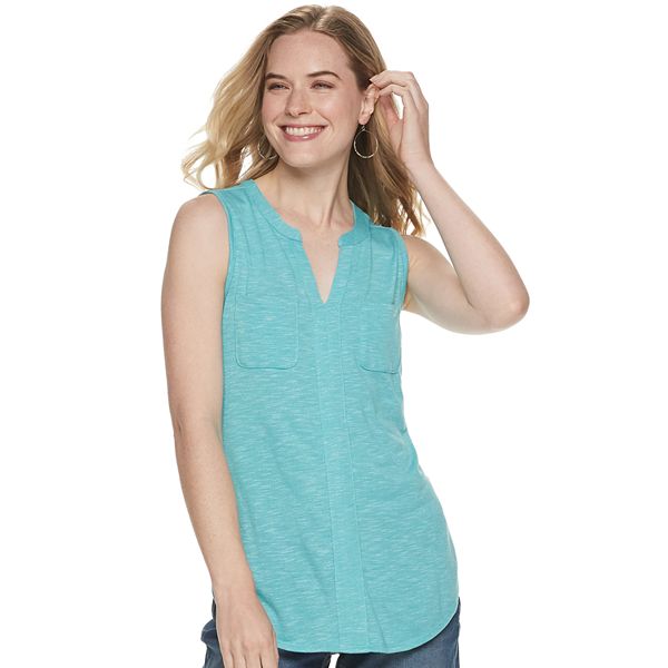 Women's Sonoma Goods For Life® Splitneck Utility Tank