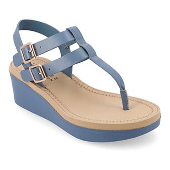 Journee Bianca Women's Wedge Sandals