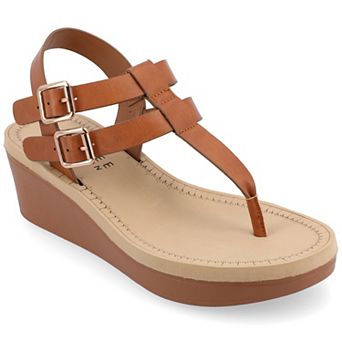 Journee Bianca Women's Wedge Sandals