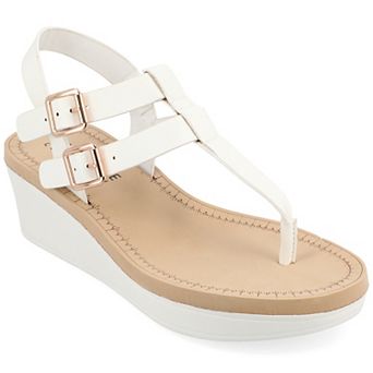 Journee Bianca Women's Wedge Sandals