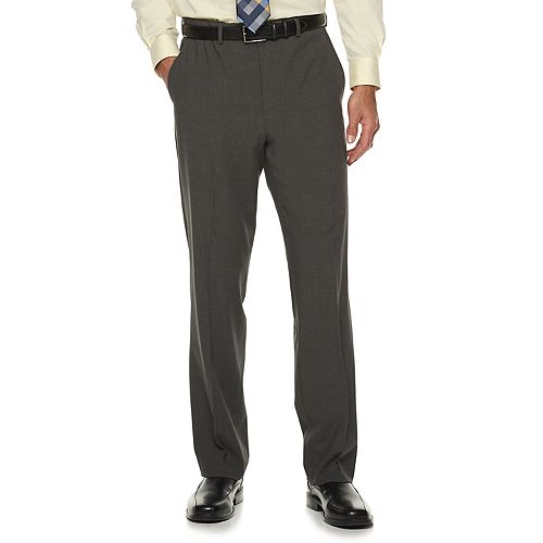 Men's Croft & Barrow® True Comfort Classic-Fit Flat-Front Suit Pants