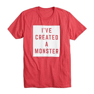 Men's Family Fun™ Daddy & Me "I've Created A Monster" Graphic Tee