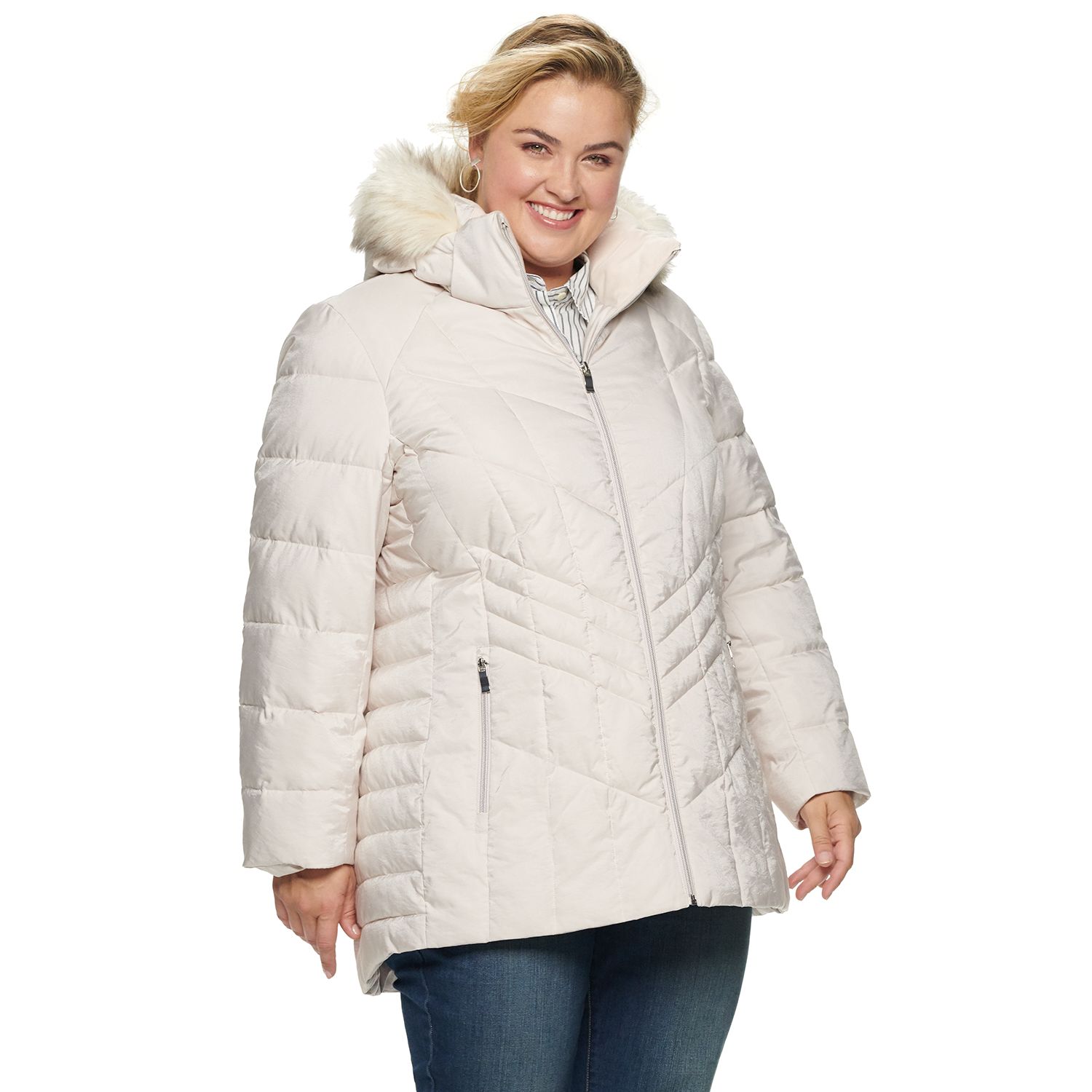 plus size puffer jacket