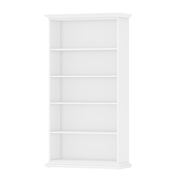 Tvilum Tall Wide 5 Shelf Bookcase, Tall And Wide Bookcase