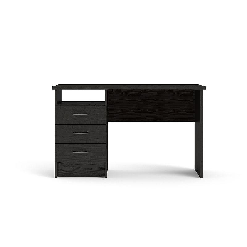 Tvilum Desk with 4 Drawers, Black