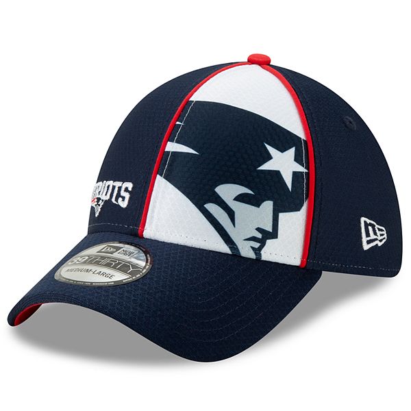 Youth New Era New England Patriots 39THIRTY Panel Flex-Fit Cap