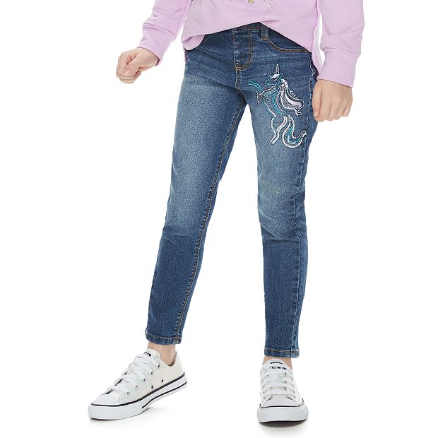 Kohls best sale embroidered jeans