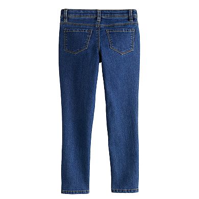 Girls 4-12 Sonoma Goods For Life® Sequined Unicorn Skinny Jeans