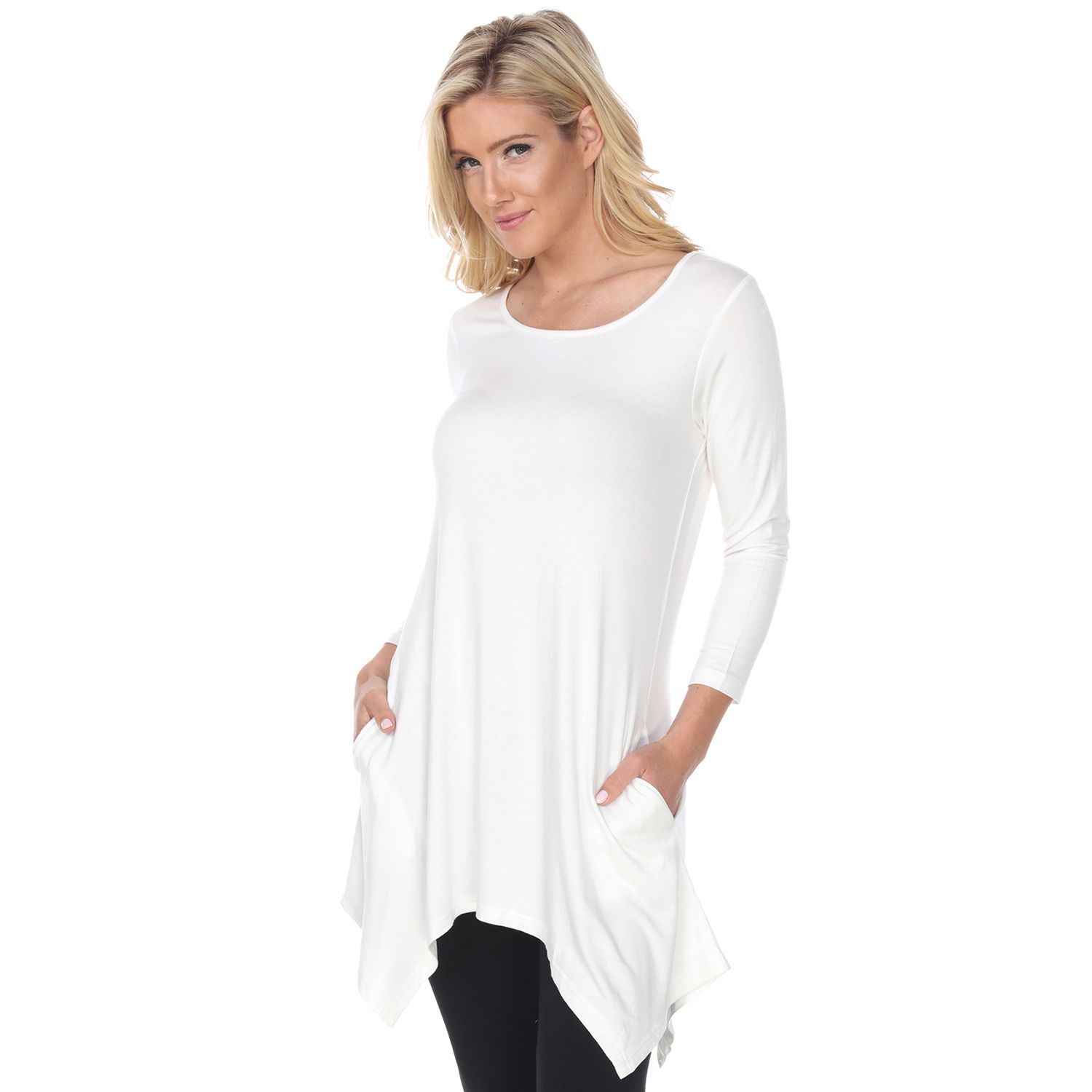 white mark tunic