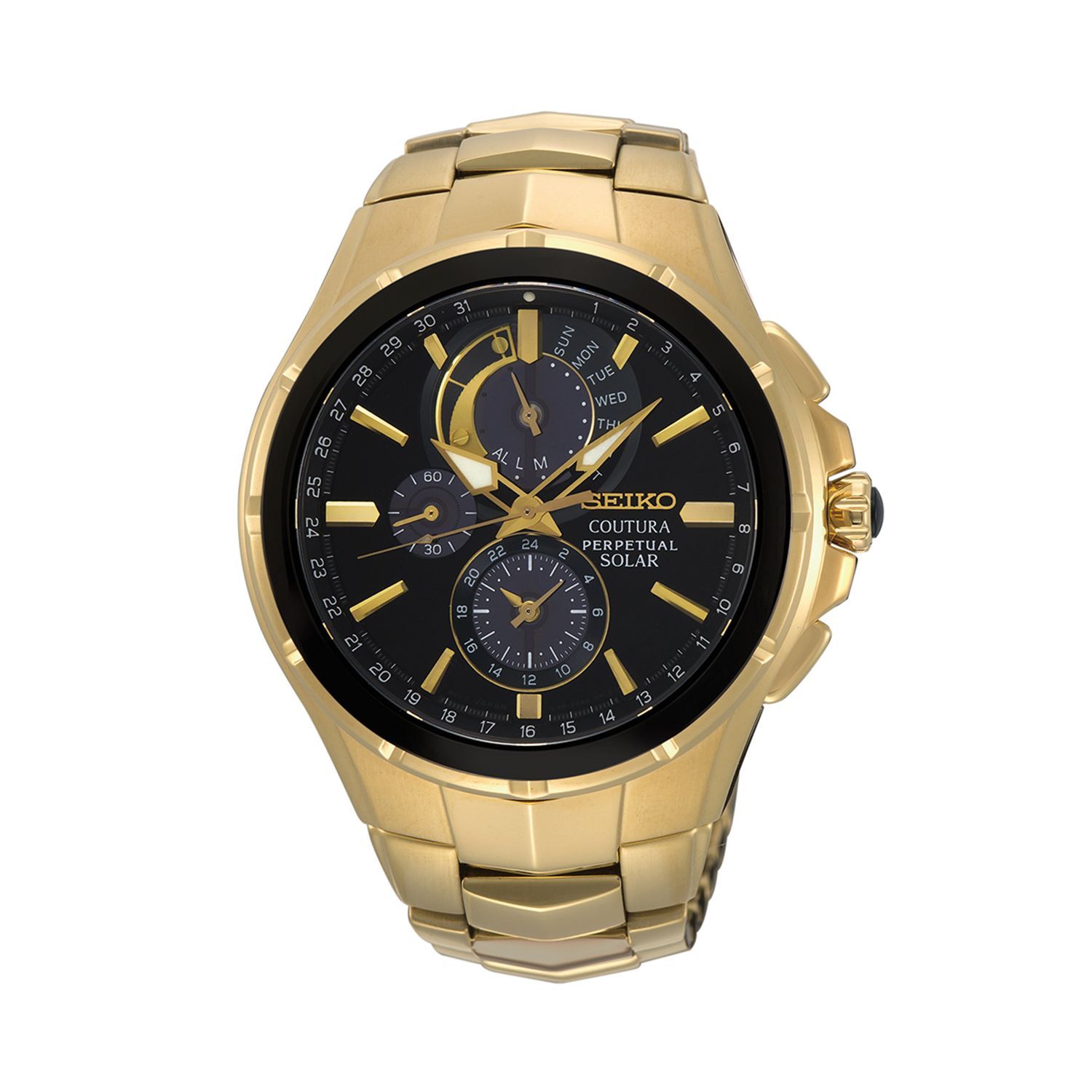 seiko men's coutura solar perpetual chronograph