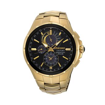 Seiko Men's Coutura Stainless Steel Solar Chronograph Watch - SSC700