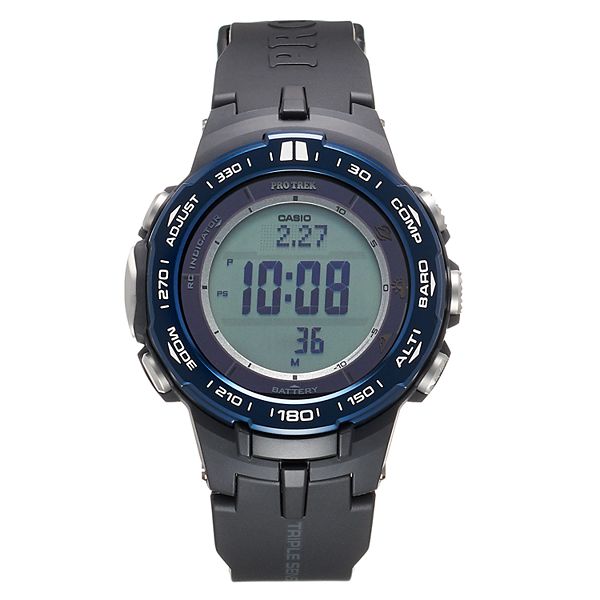 Casio Men S Pro Trek Triple Sensor Tough Solar Atomic Watch Prw3100y 1