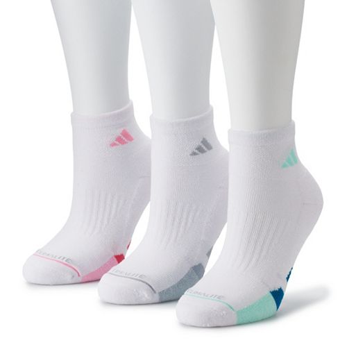 Adidas Women's Cushioned II 3-Pack Quarter Sock