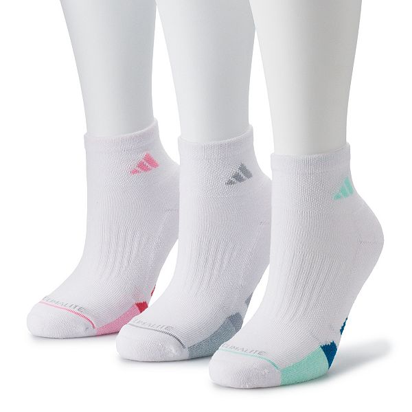 adidas Women's Cushioned II 3Pack Quarter Sock