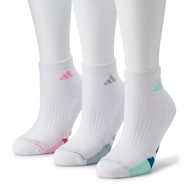adidas Women's Cushioned II 3-Pack Quarter Socks