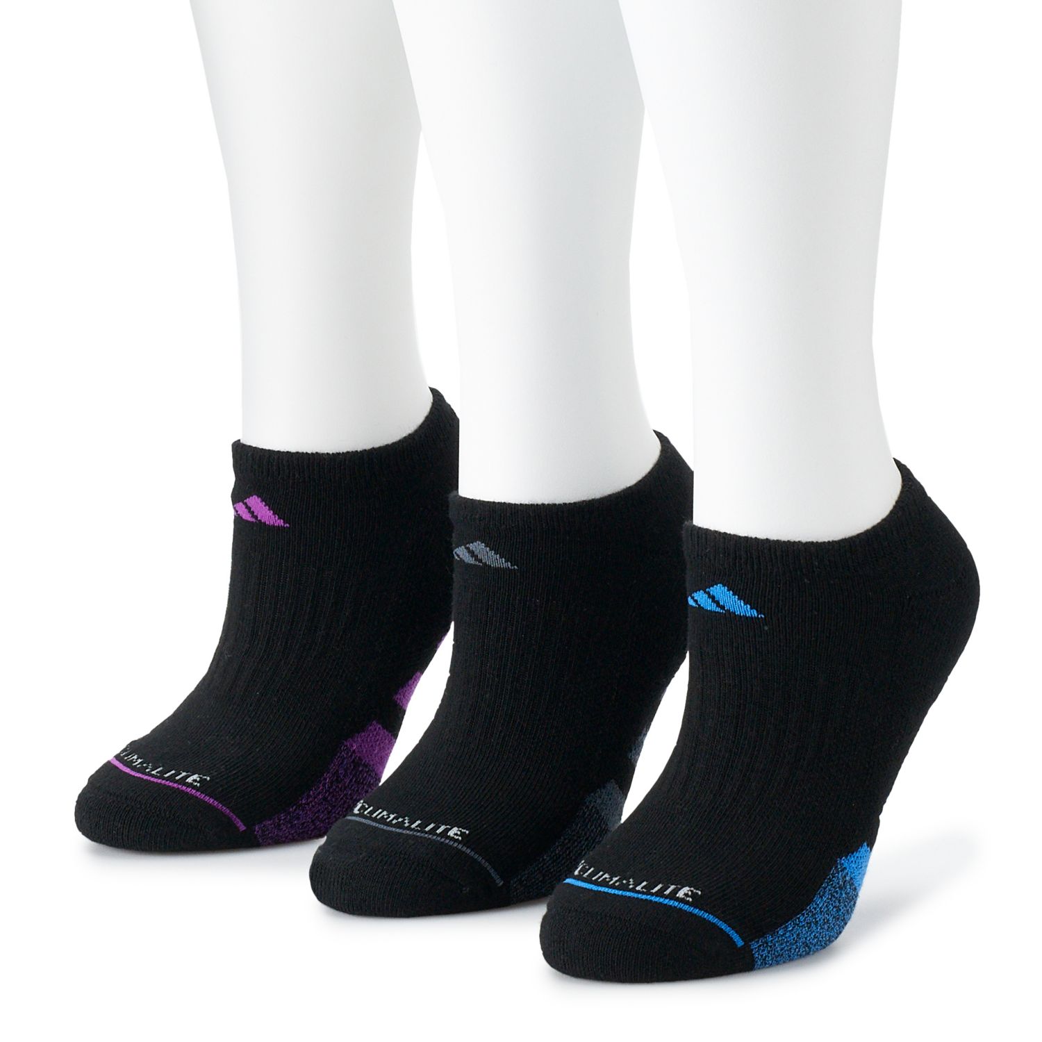 adidas women's cushioned no show socks