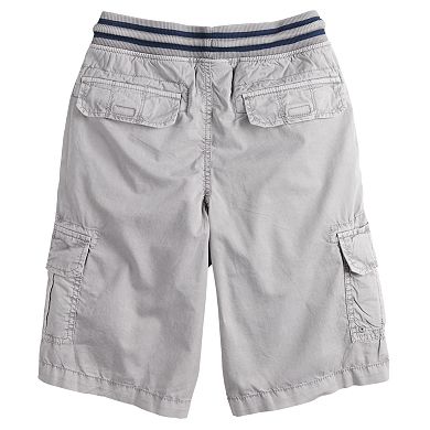 Boys 8-20 Urban Pipeline™ Knit-Waistband Pull-On Cargo Shorts In Husky & Regular 