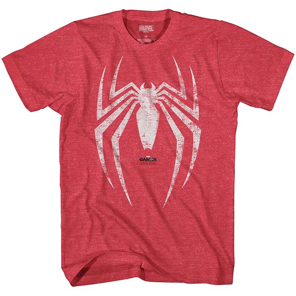 Marvel Men's Spiderman Logo T-Shirt 