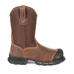 Mens work boots 2024 with memory foam