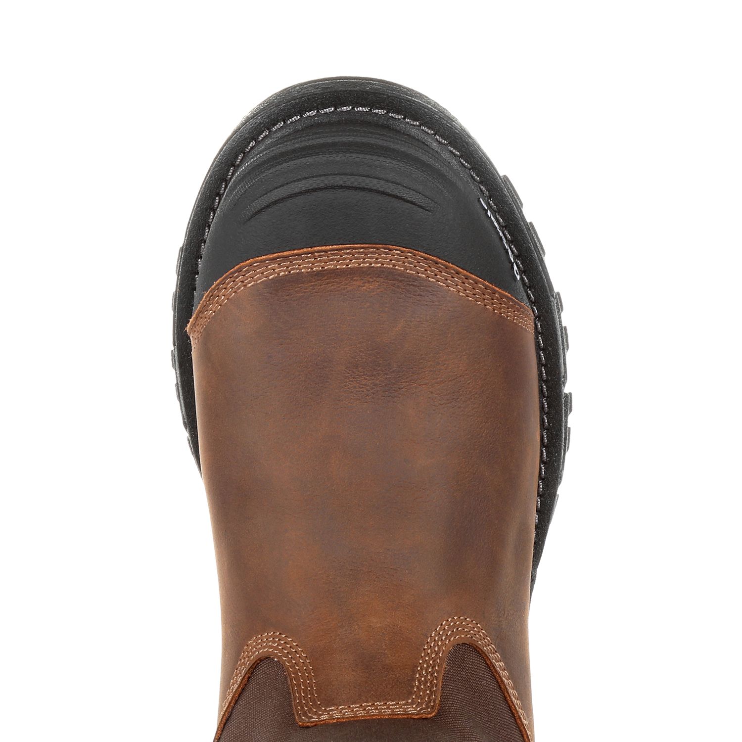 Мужские ботинки Georgia Boots Rumbler Waterproof Composite Toe Leather Work — фото 4