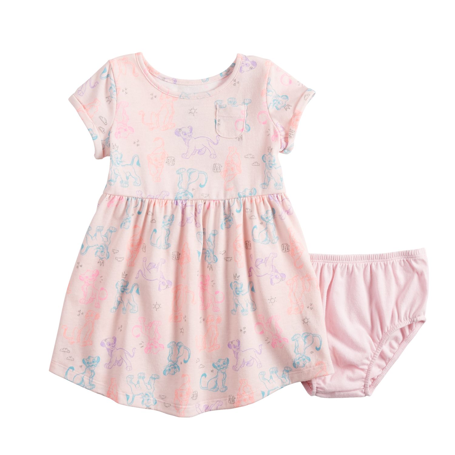 lion king baby dress