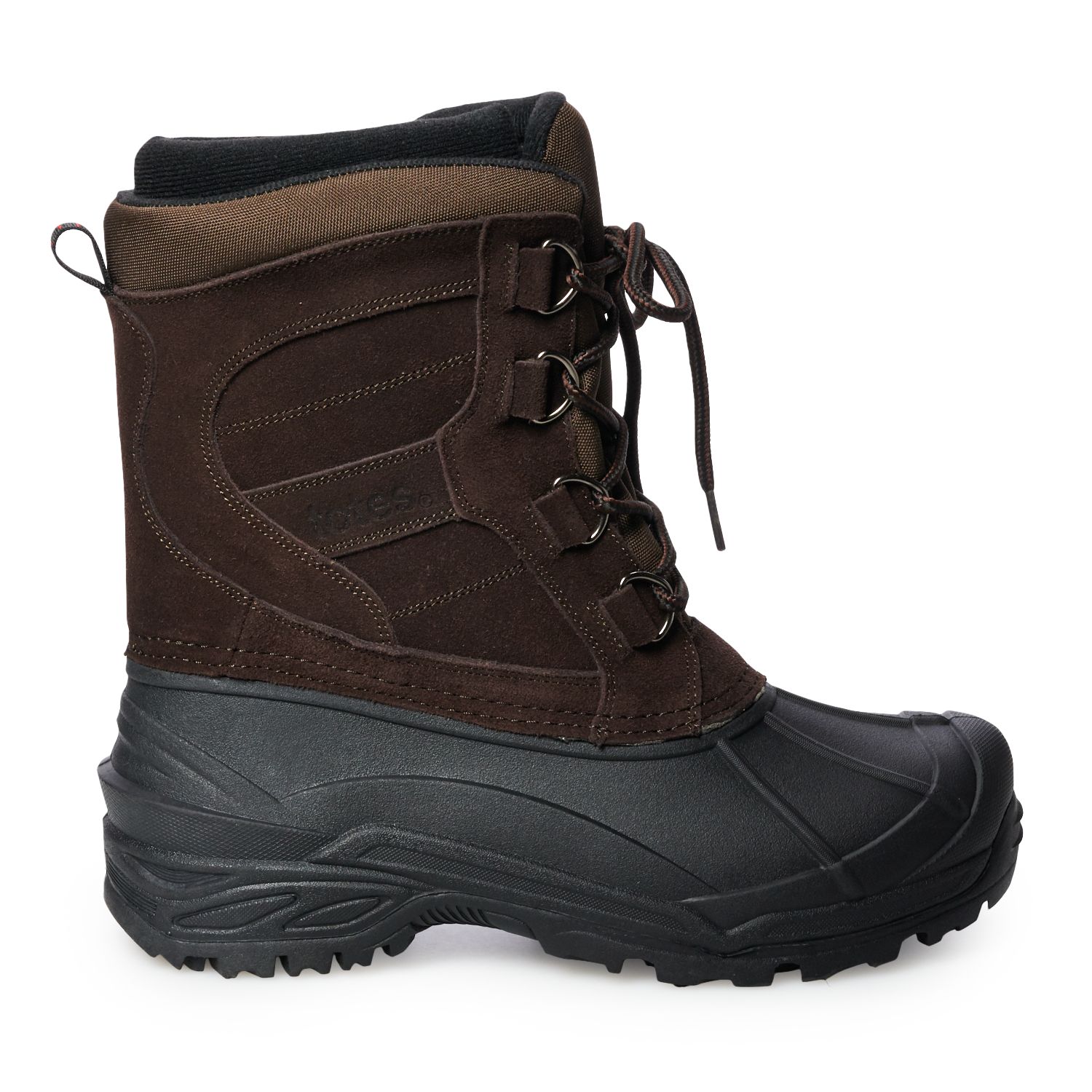 totes rock men's waterproof winter boots