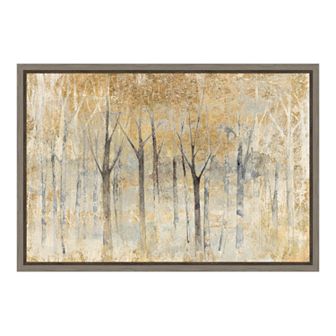 Amanti Art Seasons End Canvas Framed Wall Art