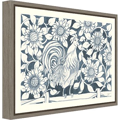 Amanti Art Farm Life I Canvas Framed Wall Art