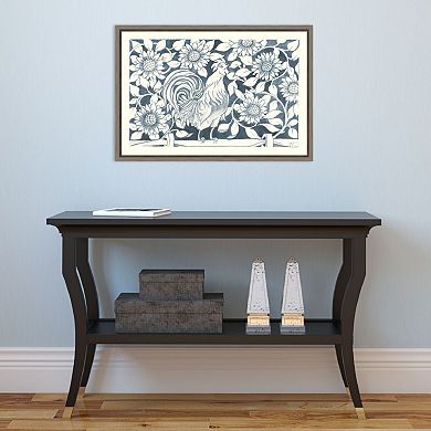 Amanti Art Farm Life I Canvas Framed Wall Art