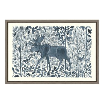 Amanti Art Forest Life VI Canvas Framed Wall Art